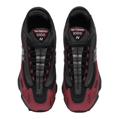 New Balance 1000 Black Burgundy Oben M1000FLB