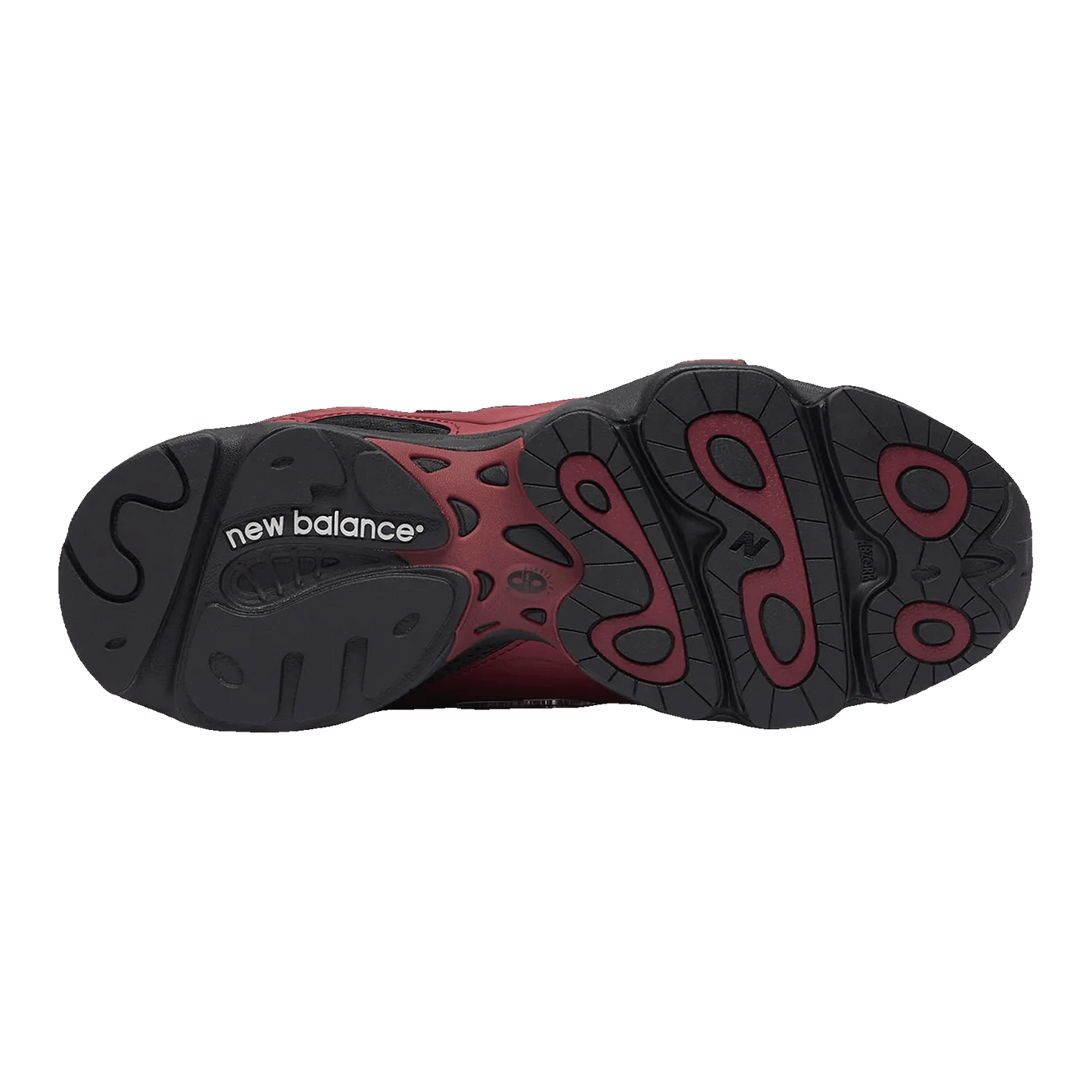 New Balance 1000 Black Burgundy Sohle M1000FLB