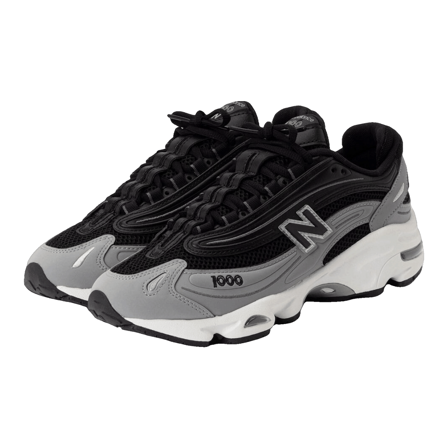 New Balance 1000 Black Grey Side M1000A