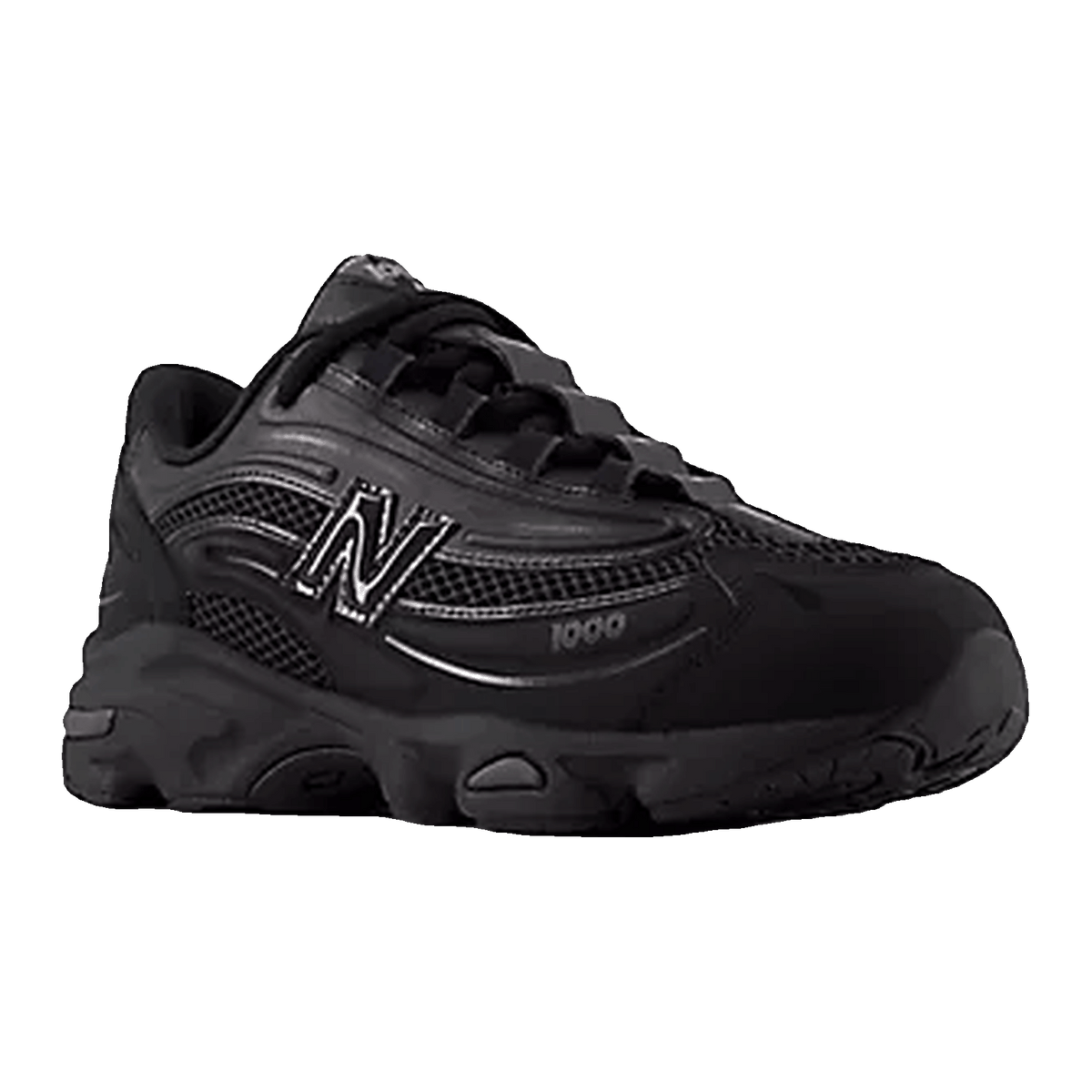 New Balance 1000 Black (GS) Side GC1000BK