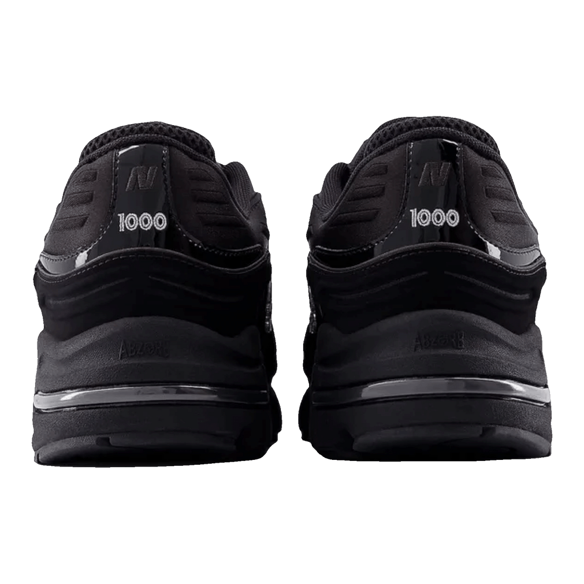 New Balance 1000 Black Metallic Black Back M1000DB