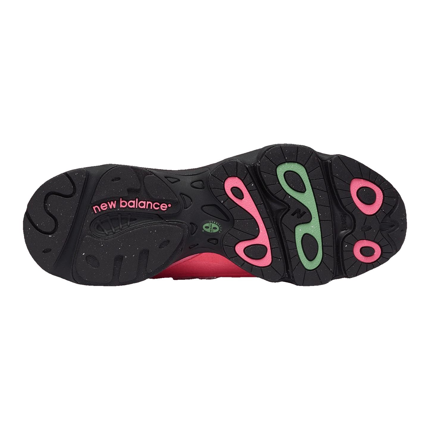 New Balance 1000 Black Pink (GS) Sohle GC1000DM