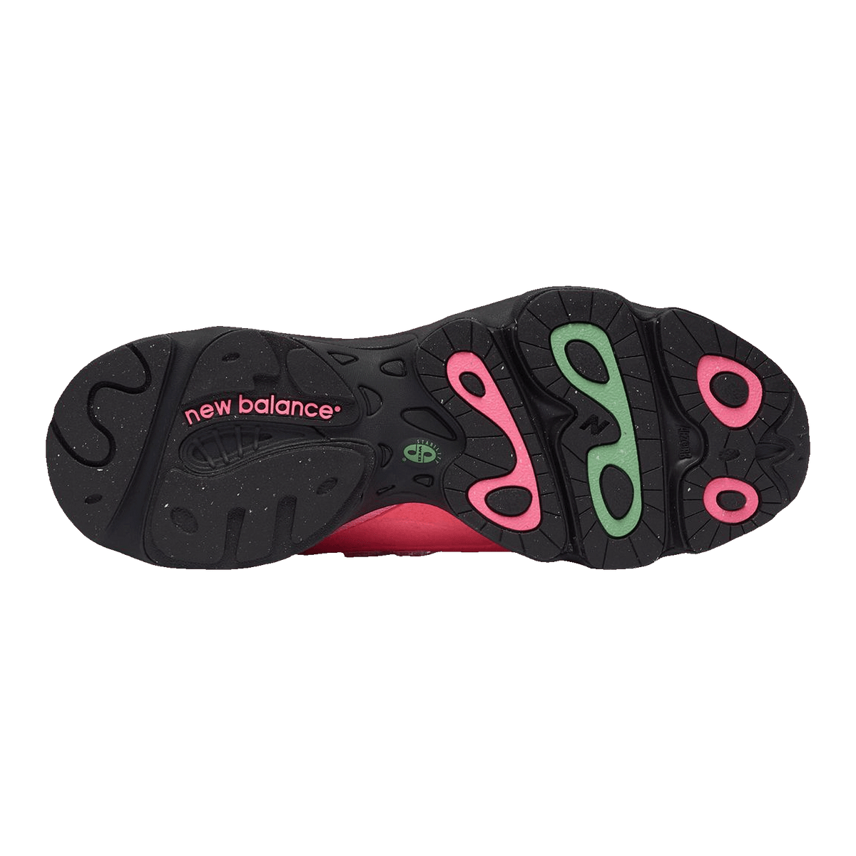 New Balance 1000 Black Pink (GS) Sohle GC1000DM