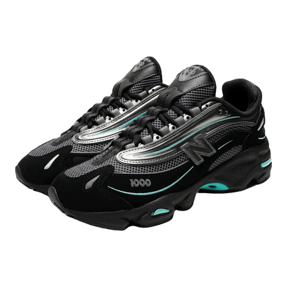 New Balance 1000 Black Teal Side M1000JR