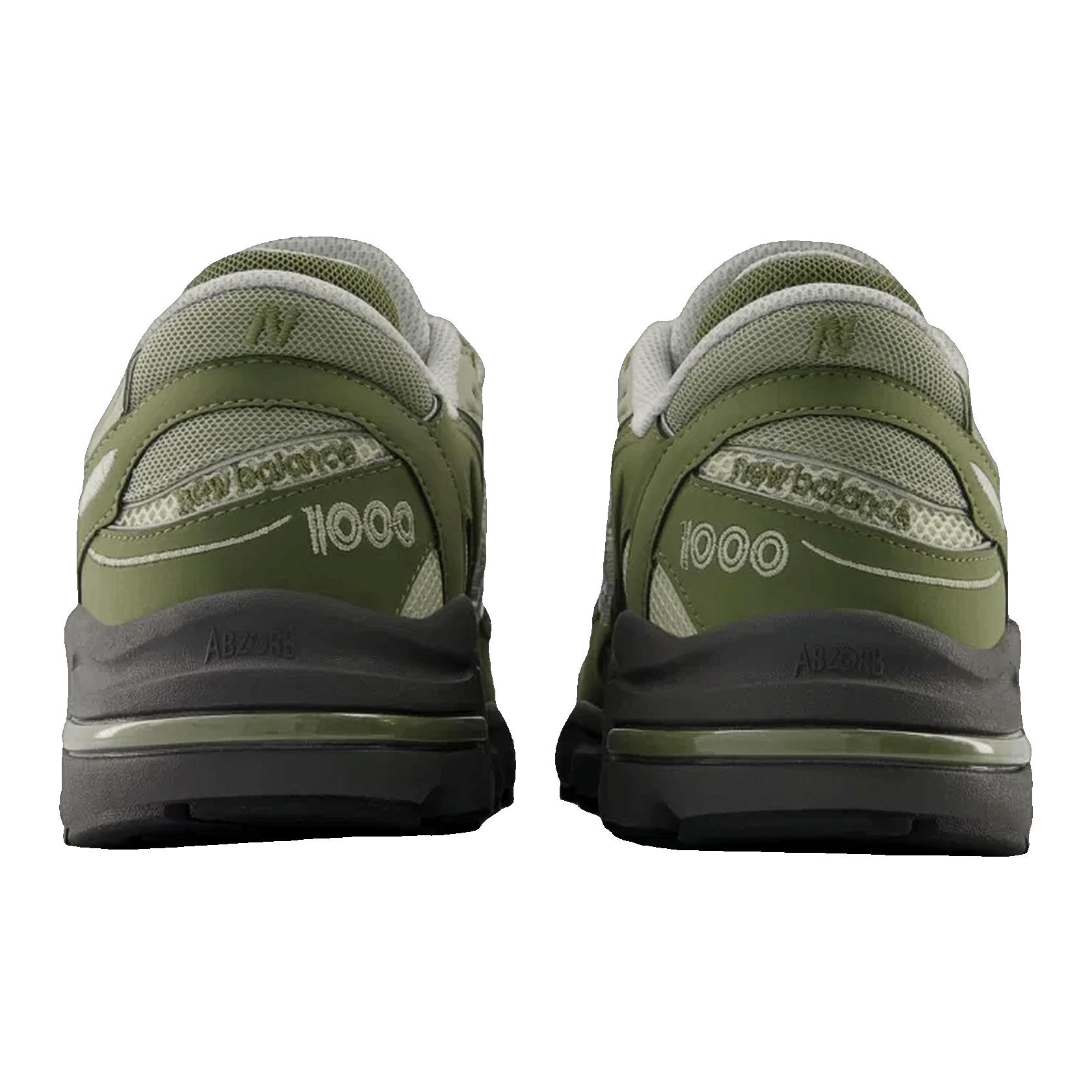 New Balance 1000 Dark Olivine Back M1000MEO