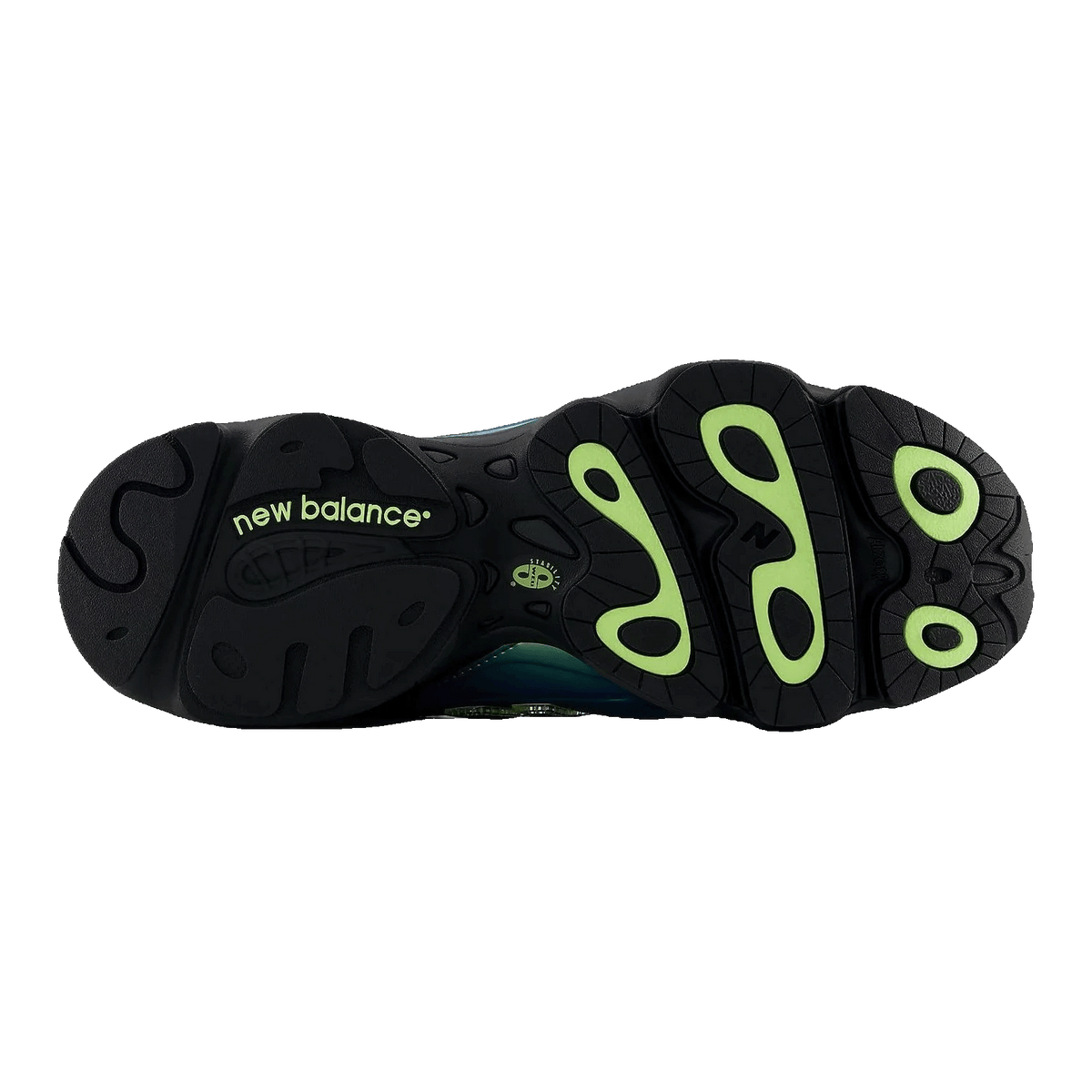 New Balance 1000 Faded Black Afterglow Sohle U100040B