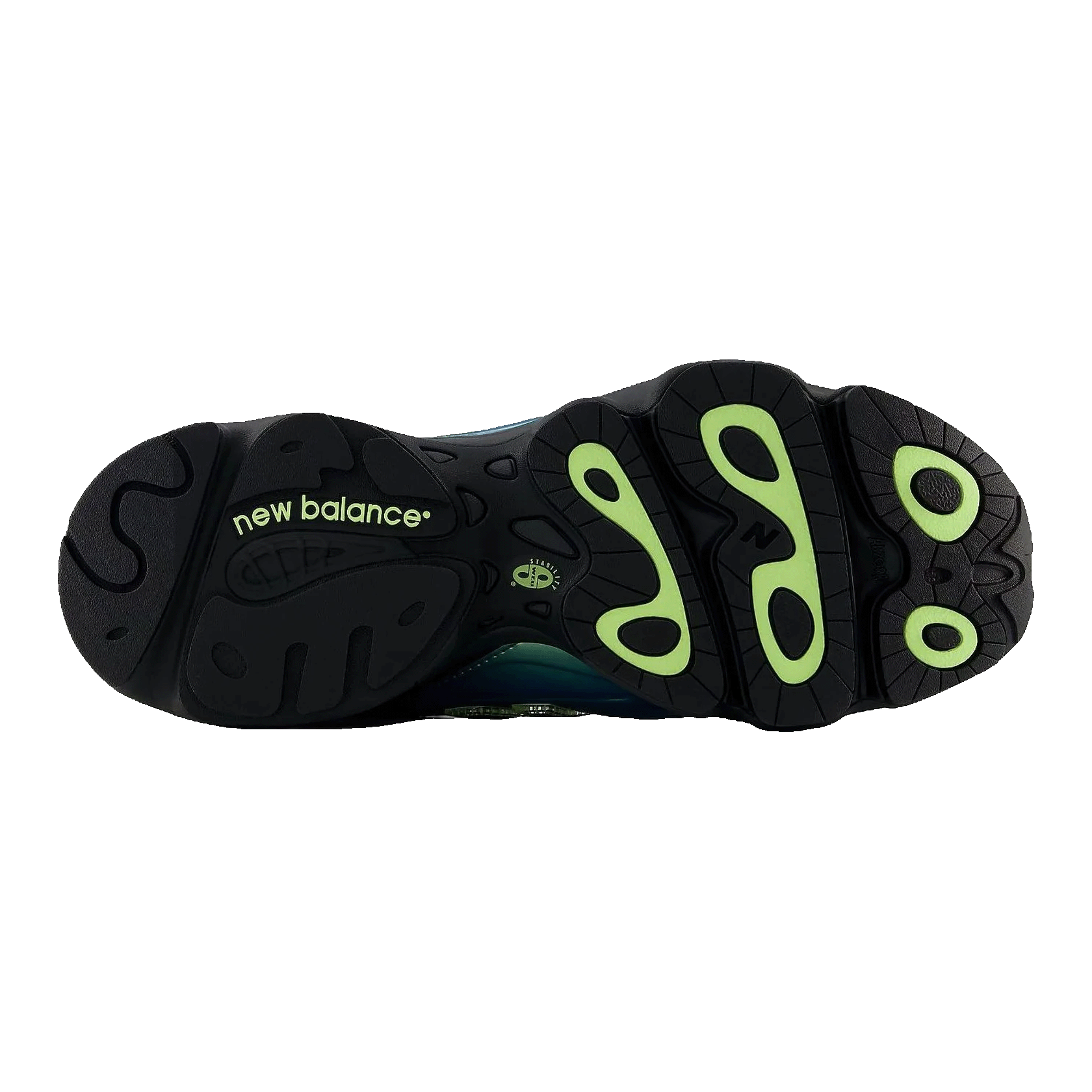 New Balance 1000 Faded Black Afterglow Sohle U100040B