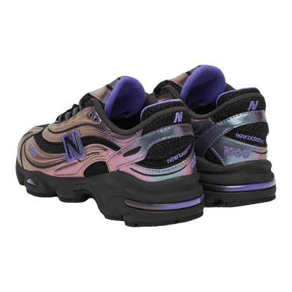 New Balance 1000 Faded Black Electric Indigo Back U10004WR