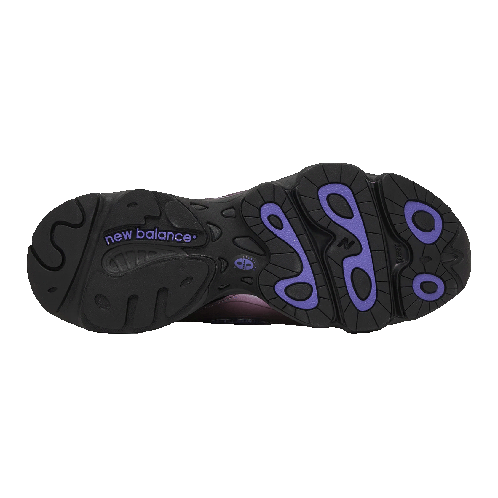 New Balance 1000 Faded Black Electric Indigo Sohle U10004WR