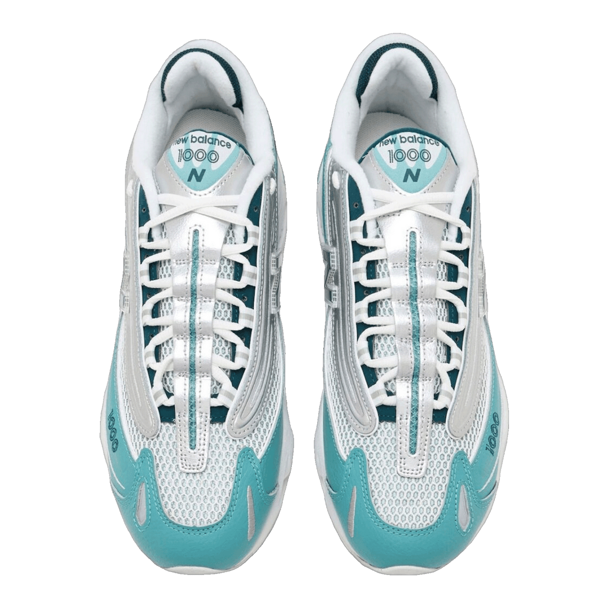 New Balance 1000 Faded Teal White Oben U10005LE