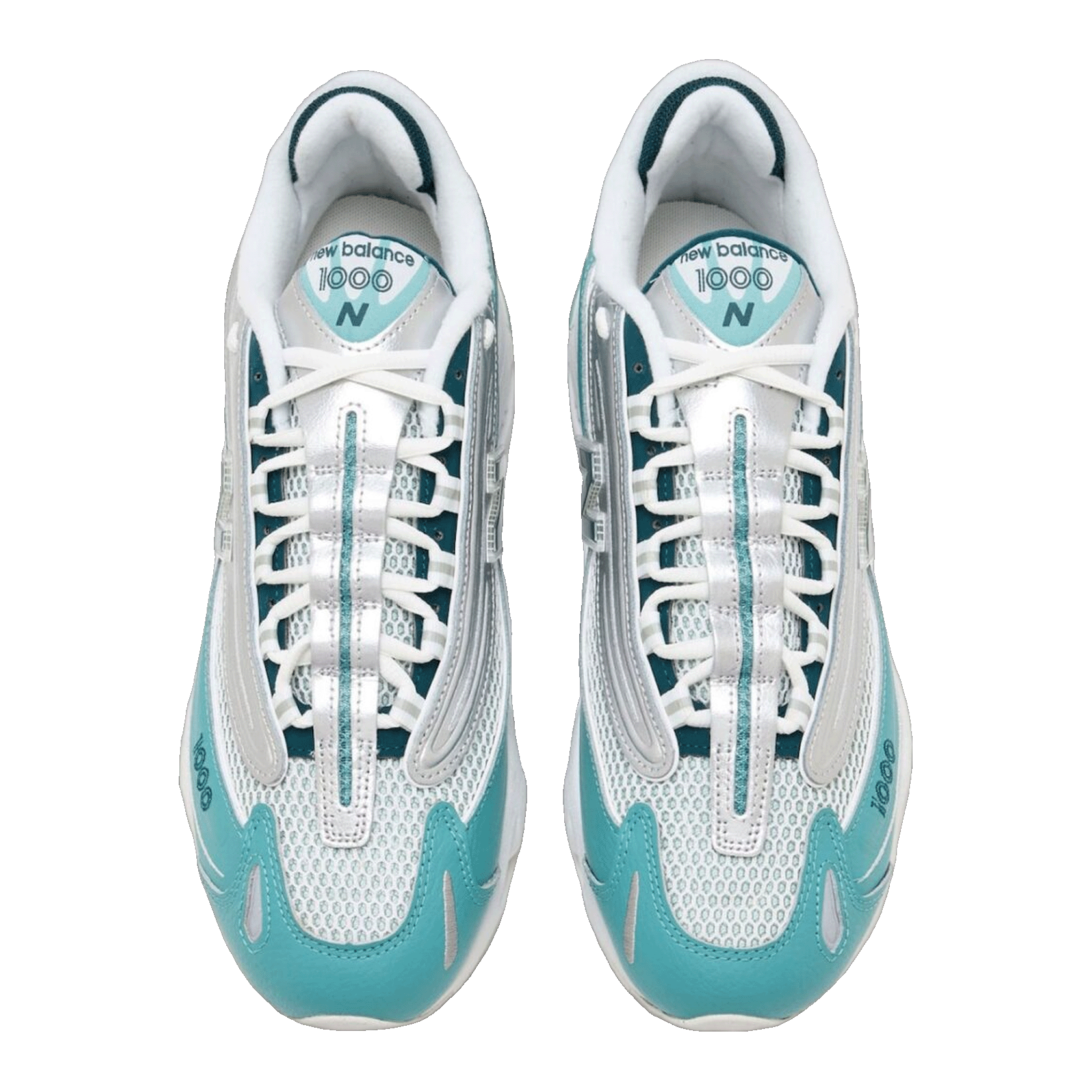 New Balance 1000 Faded Teal White Oben U10005LE