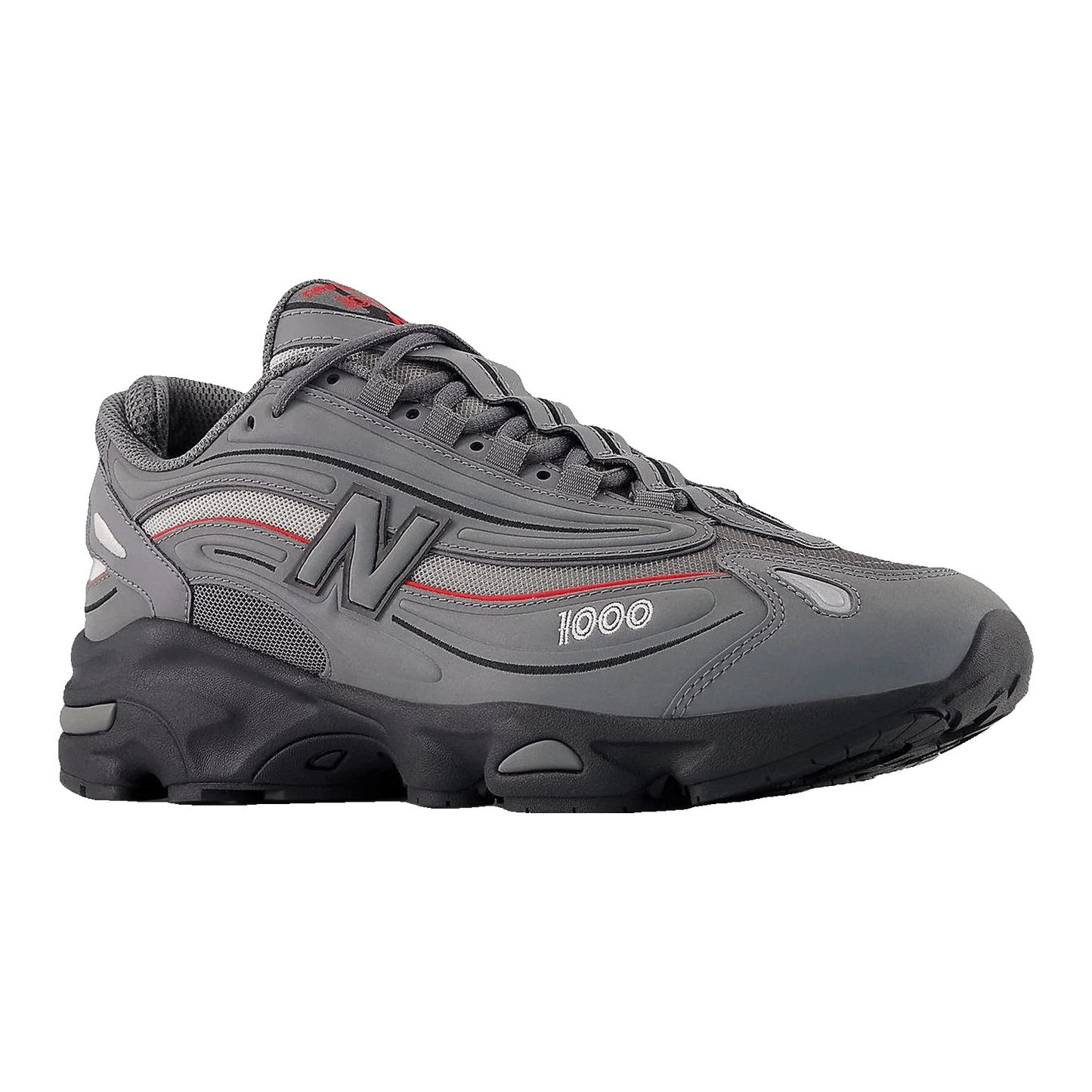 New Balance 1000 Grey Bright Red Side M1000JDB