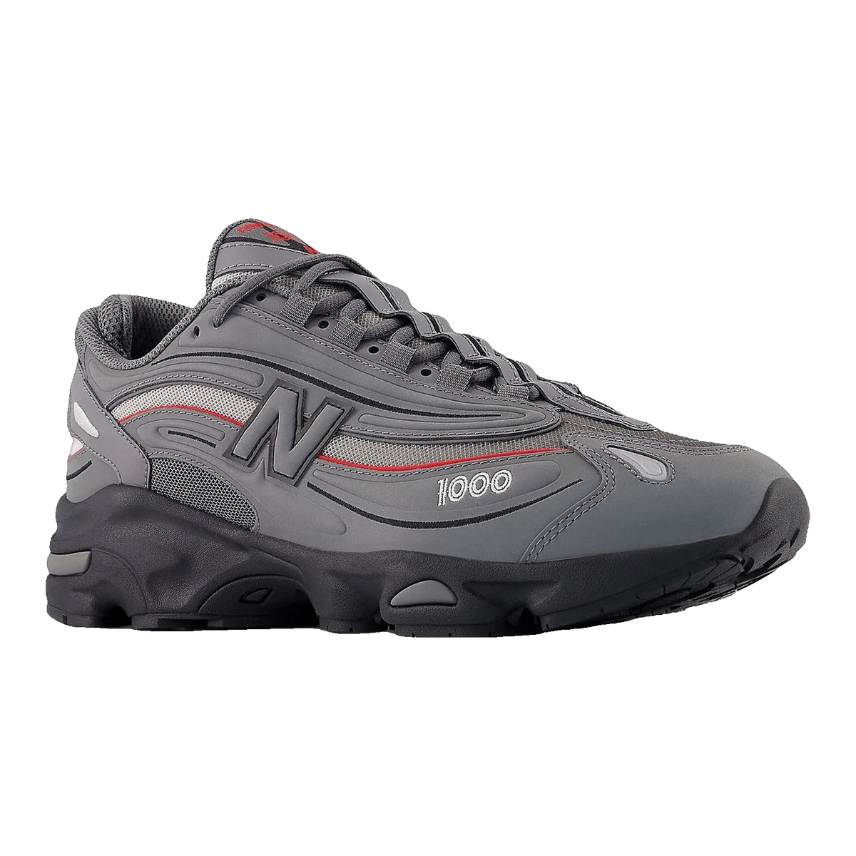 New Balance 1000 Grey Bright Red Side M1000JDB