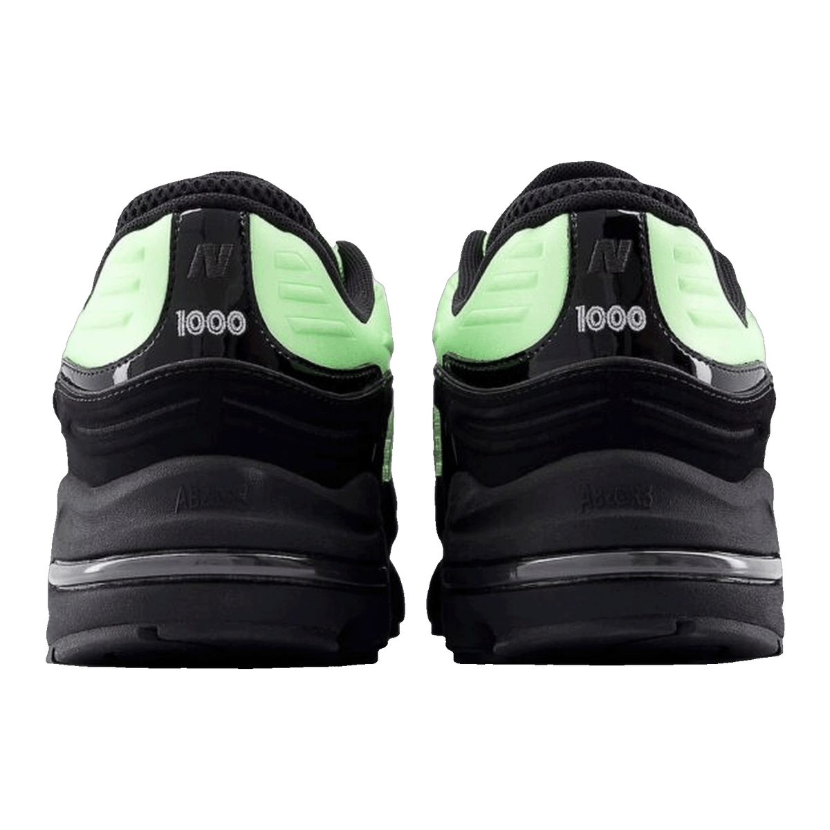New Balance 1000 Lime Black Back M1000DD