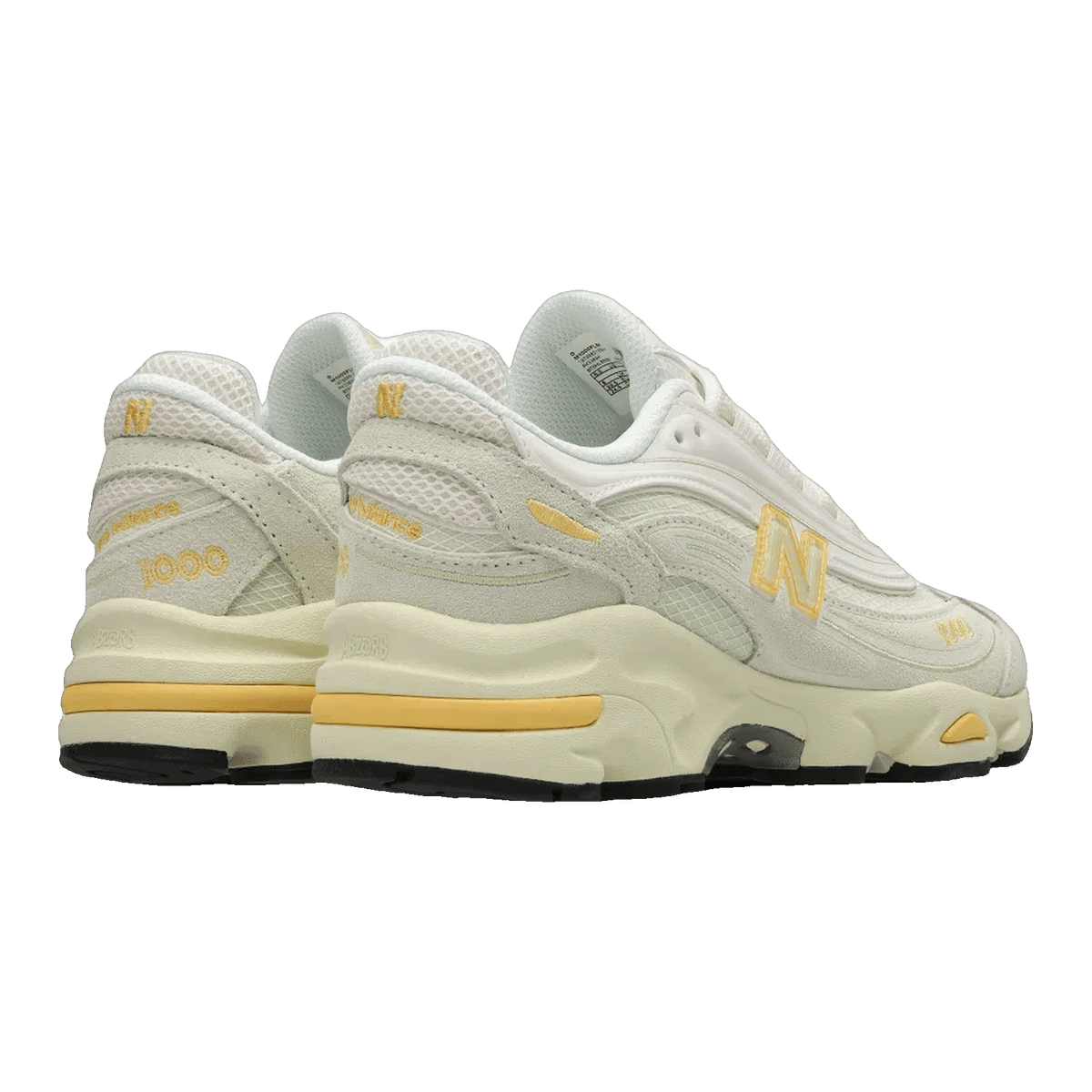 New Balance 1000 Mint Green Yellow Mineral Back M1000FLM