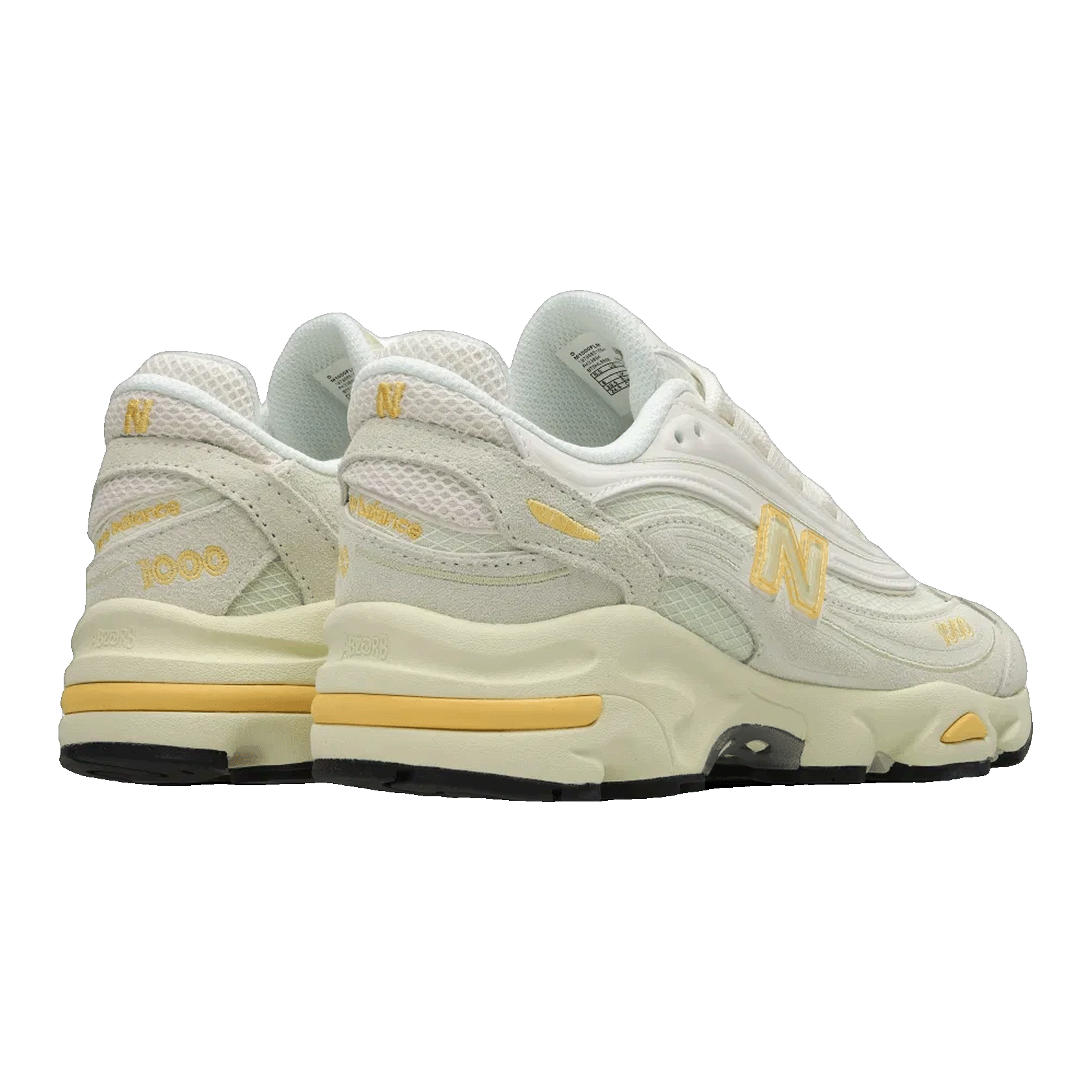 New Balance 1000 Mint Green Yellow Mineral Back M1000FLM