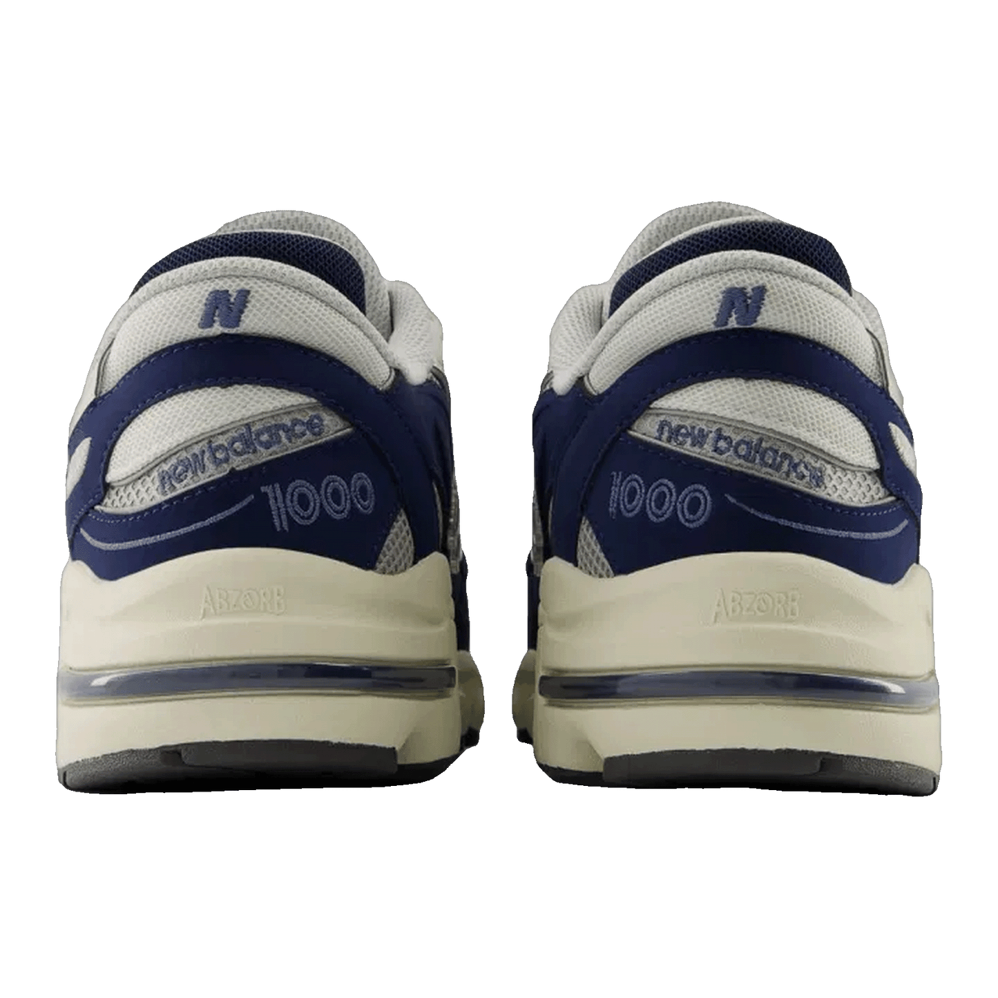 New Balance 1000 Navy White Black Back M1000DC