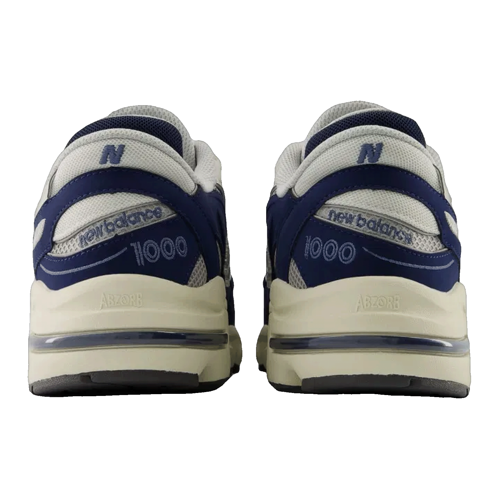 New Balance 1000 Navy White Black Back M1000DC