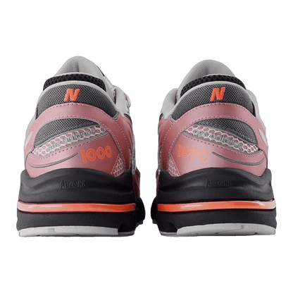 New Balance 1000 Pink Taffy Silver Metallic Urgent Red (GS) Back GC1000U