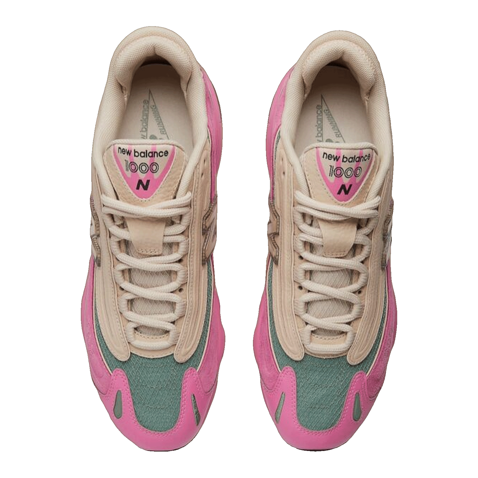 New Balance 1000 Real Pink Sandstone Oben M1000MC