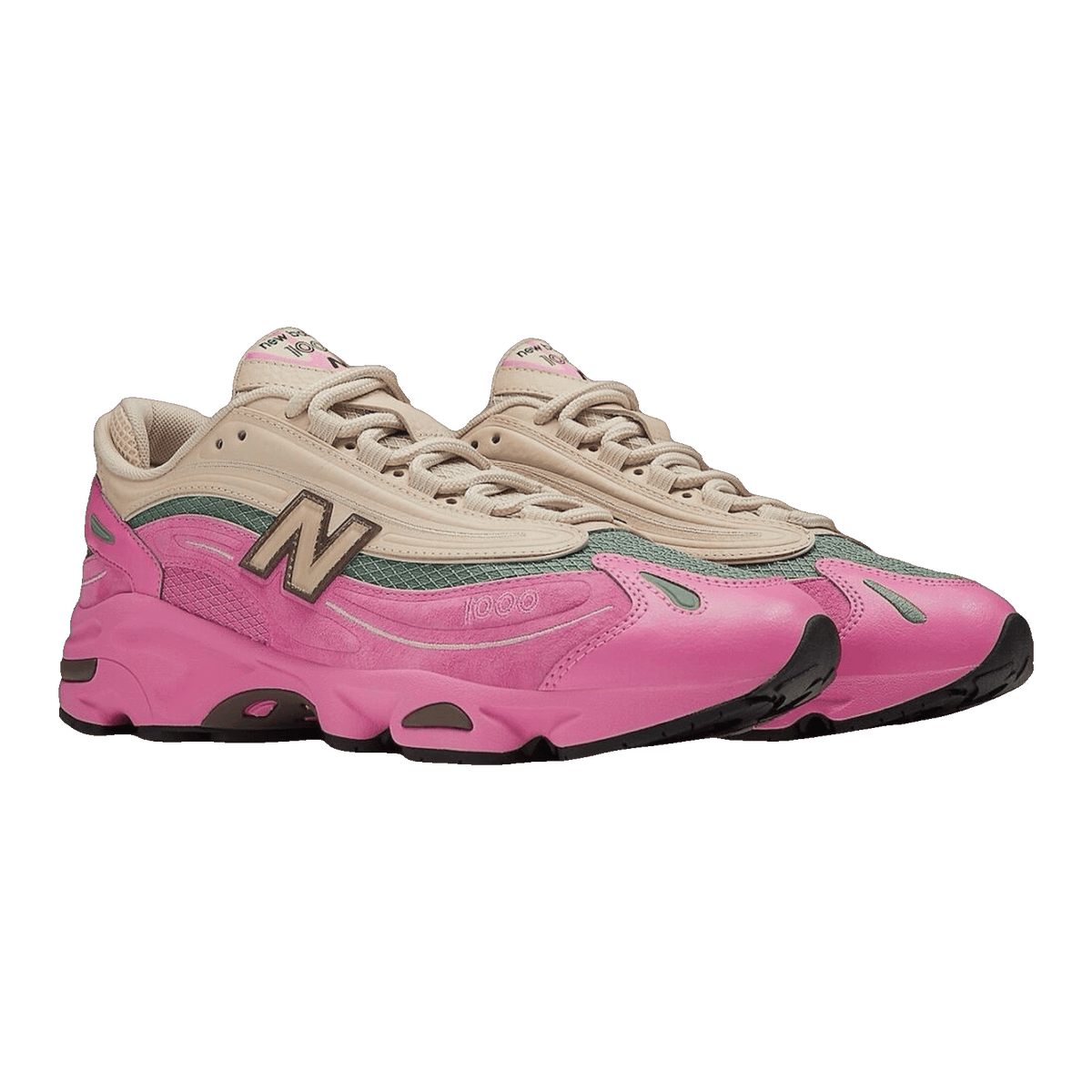New Balance 1000 Real Pink Sandstone Side M1000MC