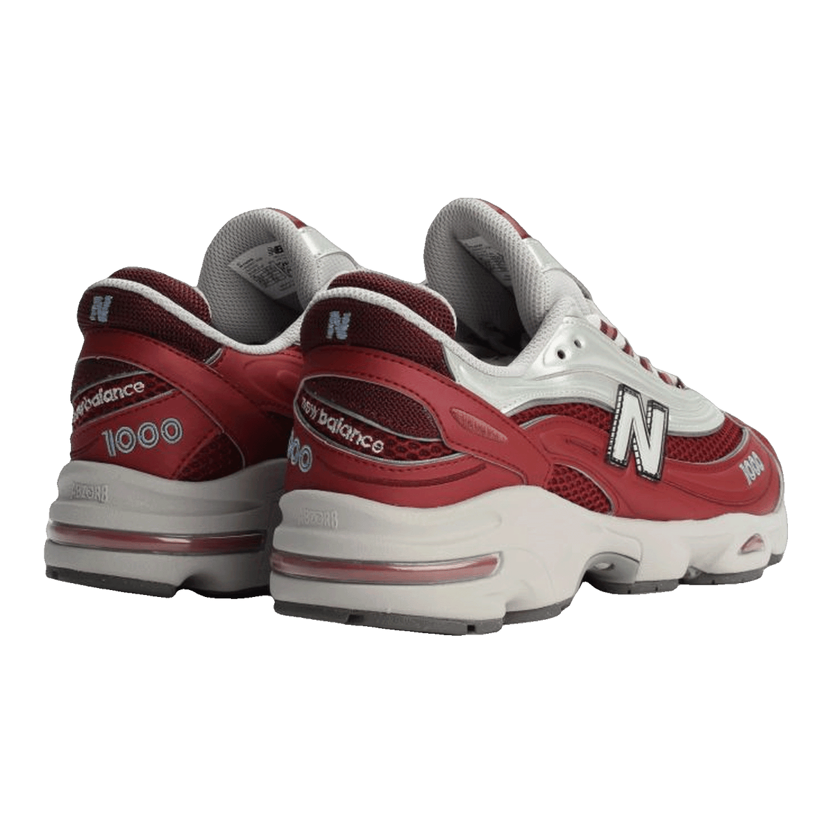 New Balance 1000 Red Grey Back M1000Q