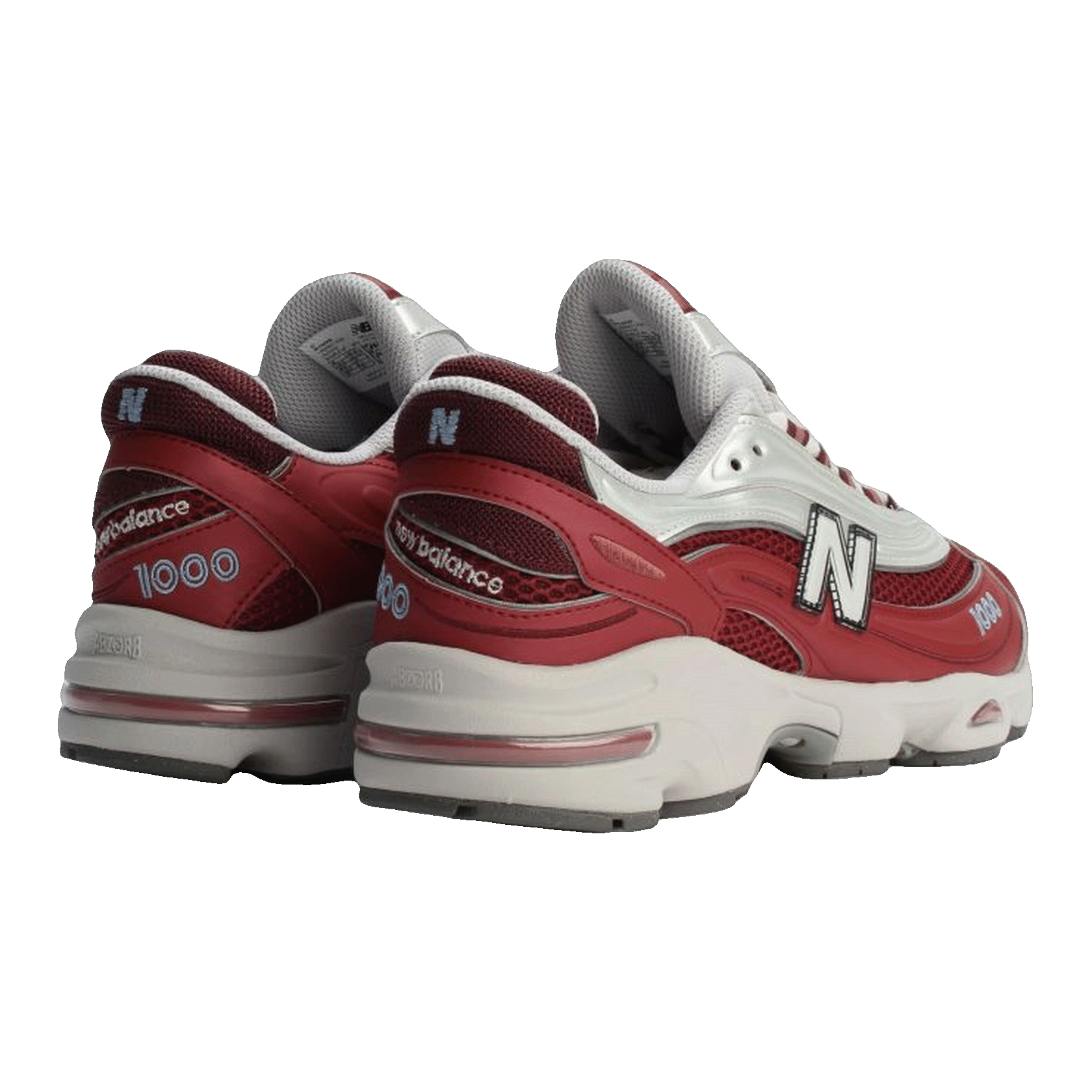 New Balance 1000 Red Grey Back M1000Q