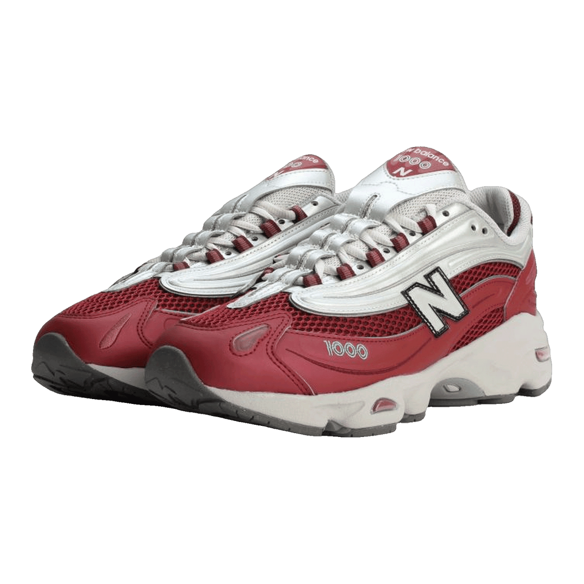 New Balance 1000 Red Grey Side M1000Q