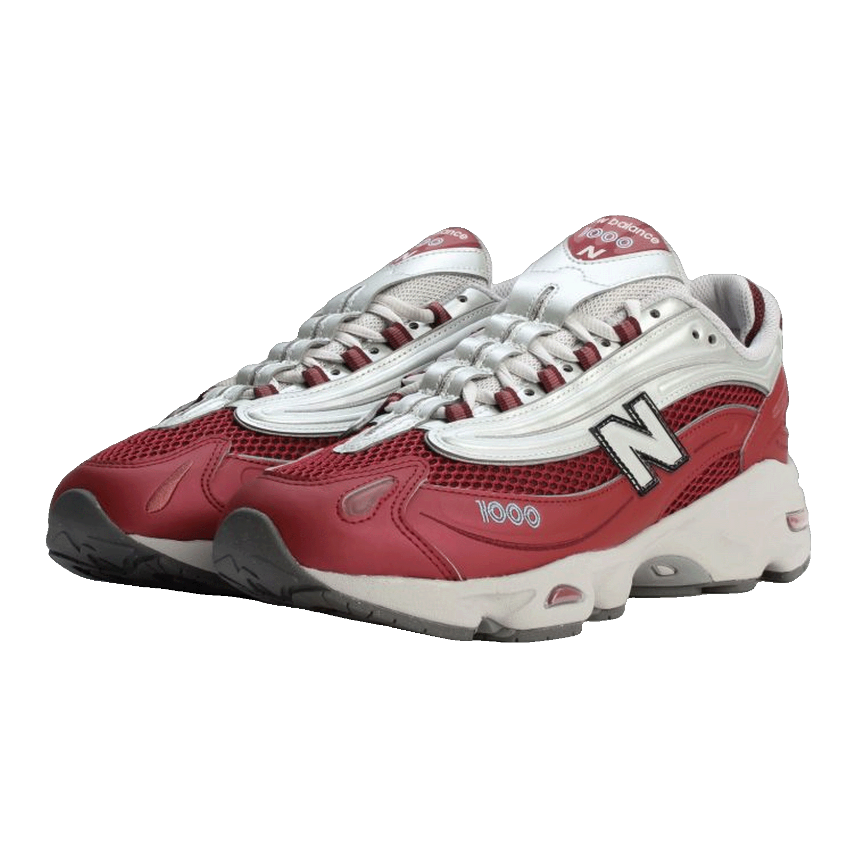 New Balance 1000 Red Grey Side M1000Q