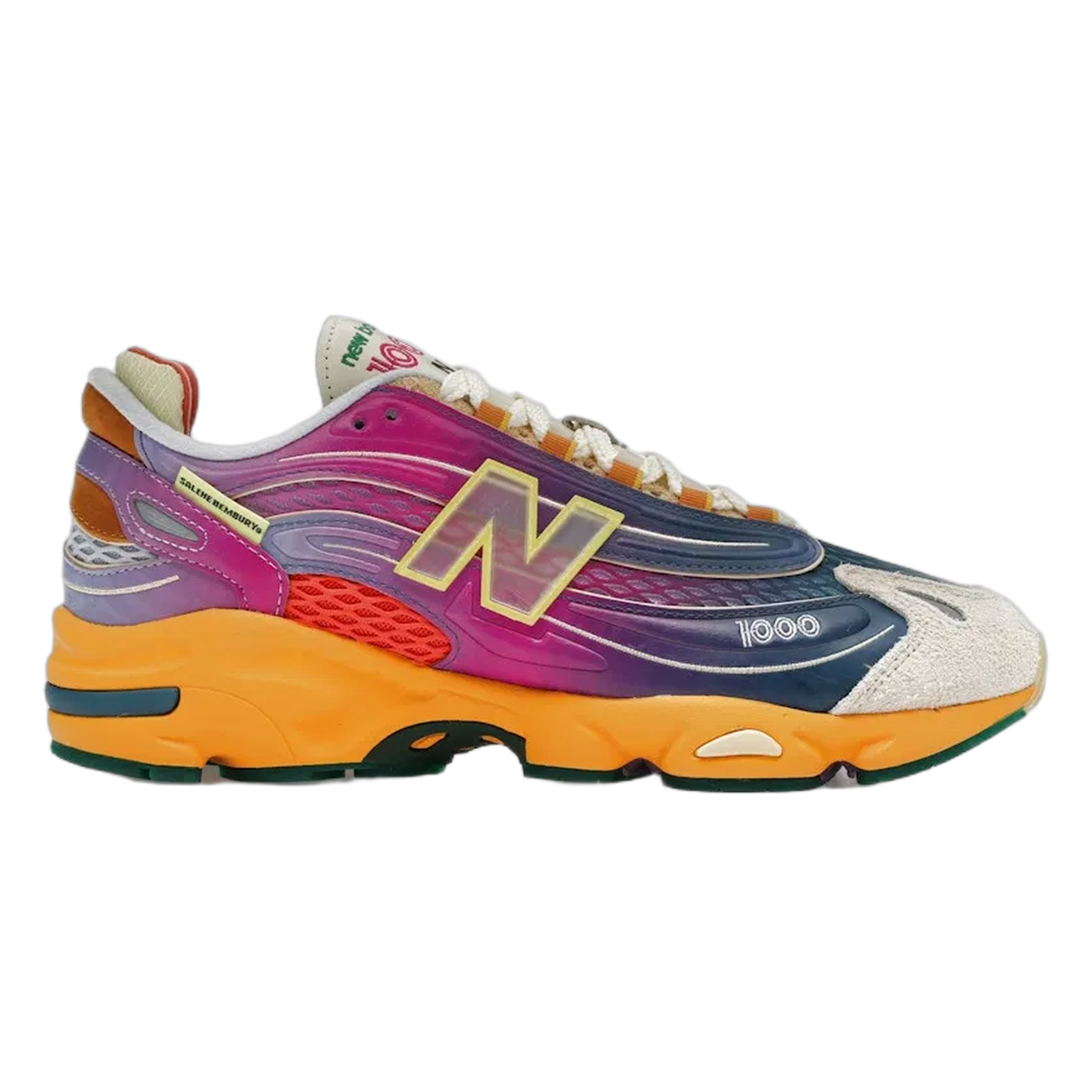 New Balance 1000 Salehe Bembury Fog Be The Cloud Berry M1000CL