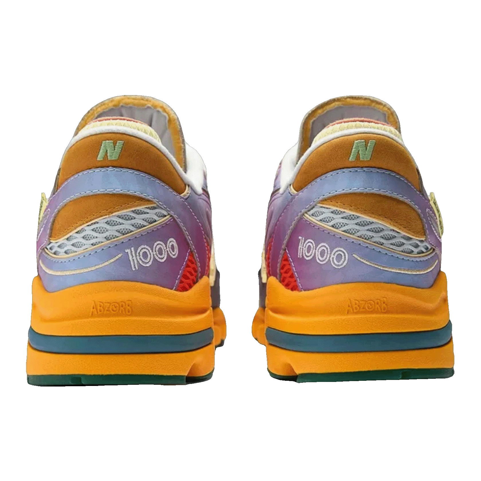 New Balance 1000 Salehe Bembury Fog Be The Cloud Berry Back M1000CL