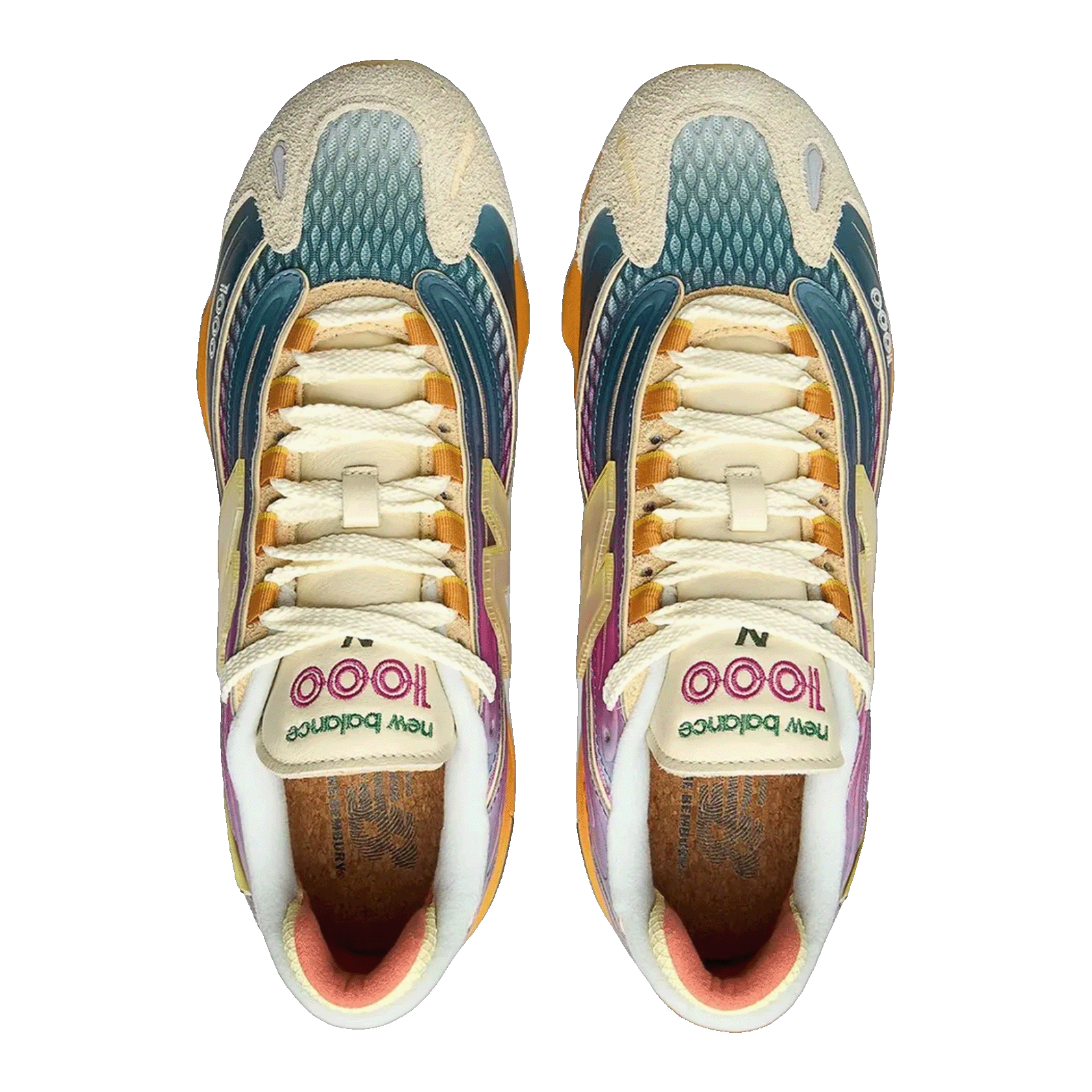 New Balance 1000 Salehe Bembury Fog Be The Cloud Berry Oben M1000CL