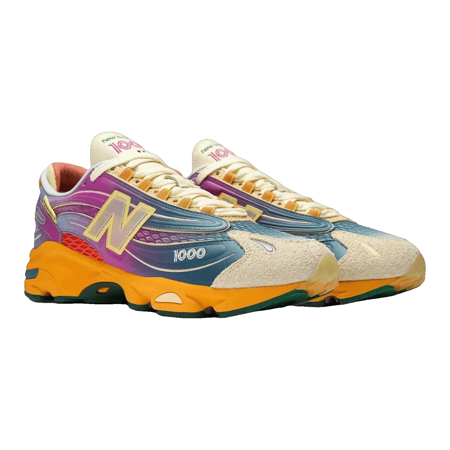 New Balance 1000 Salehe Bembury Fog Be The Cloud Berry Side M1000CL