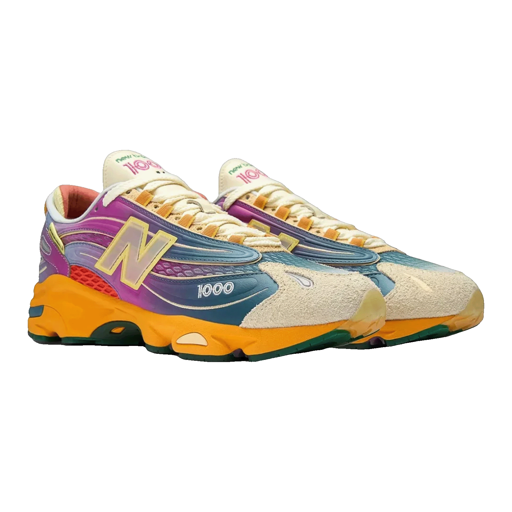New Balance 1000 Salehe Bembury Fog Be The Cloud Berry Side M1000CL