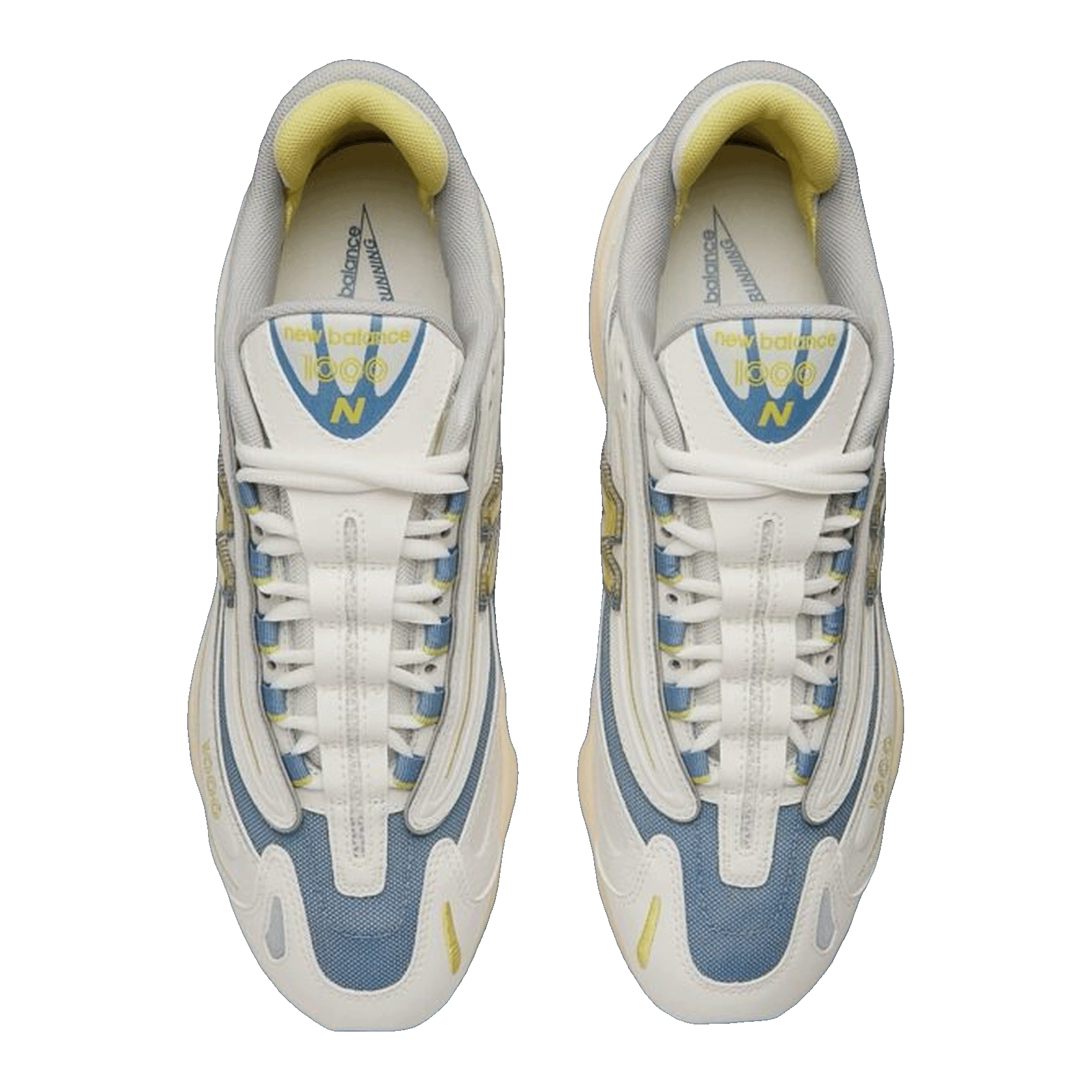 New Balance 1000 Sea Salt Heron Blue Oben M1000CA