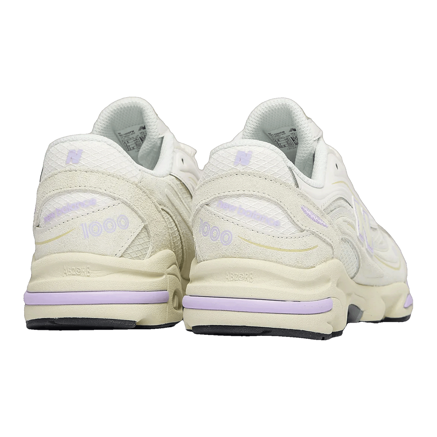 New Balance 1000 Sea Salt Lilac (GS) Back GC1000FM