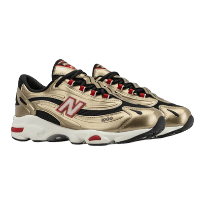 New Balance 1000 Shoe Palace Exclusive Gold Black (GS) Side GC1000PL