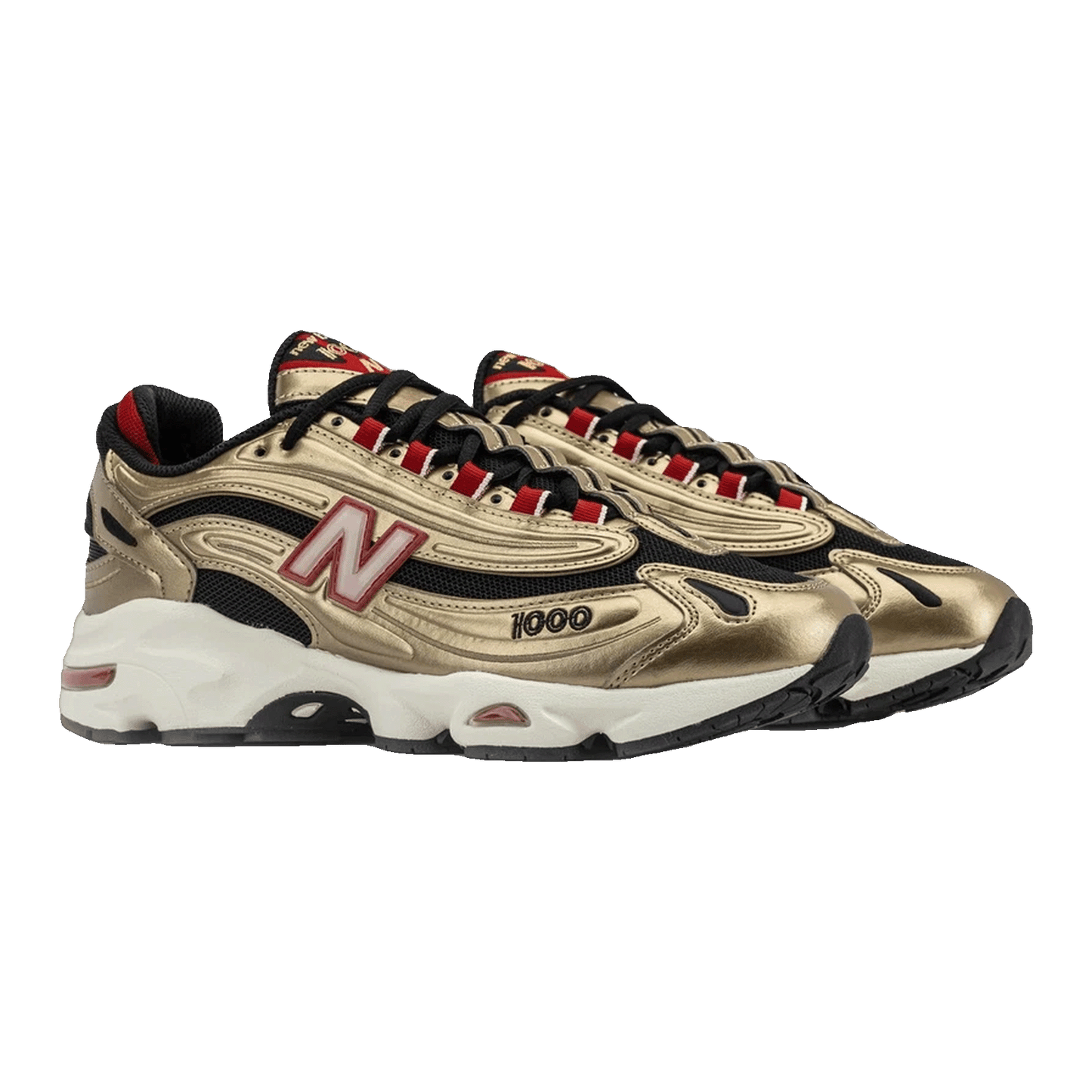 New Balance 1000 Shoe Palace Exclusive Gold Black Side M1000SPL
