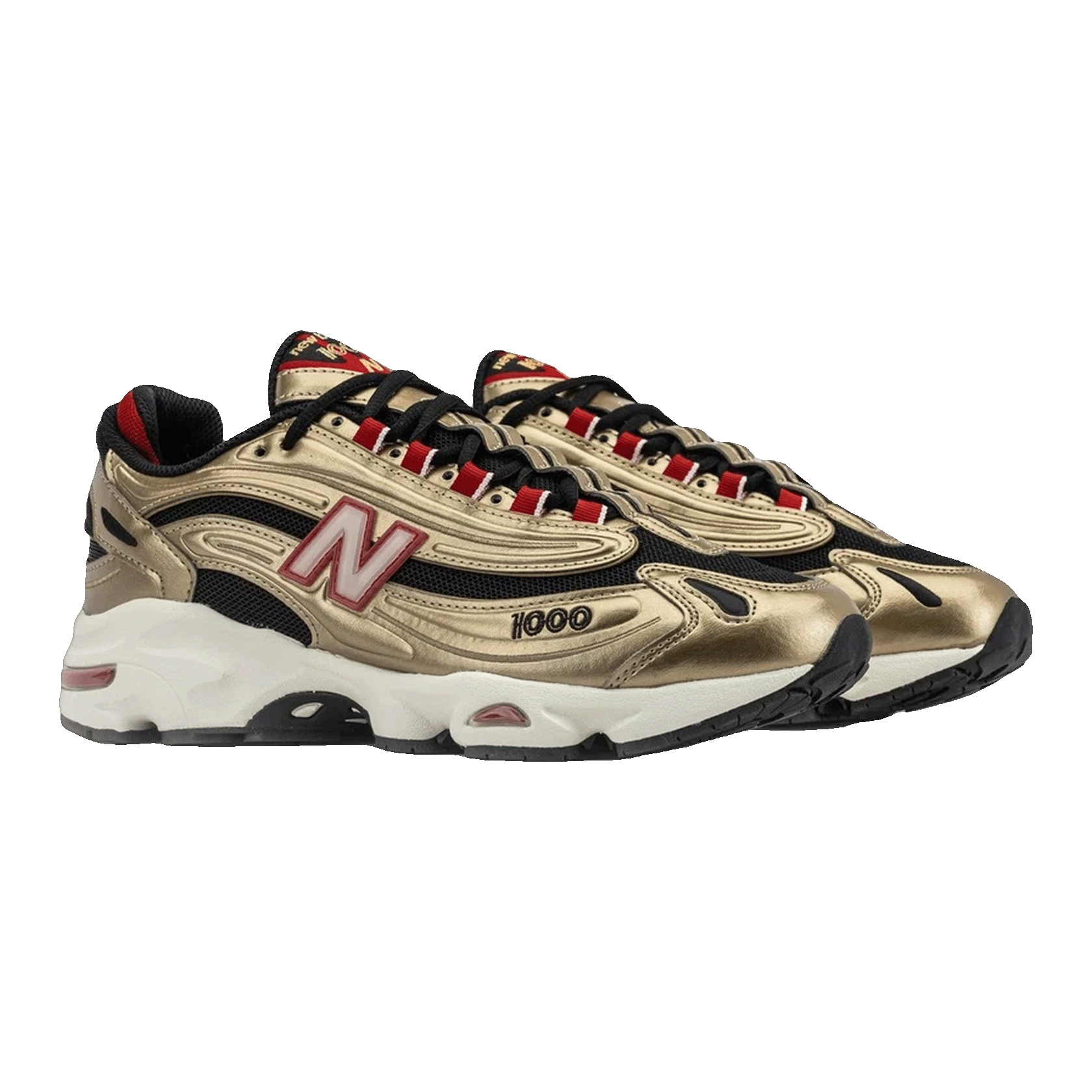 New Balance 1000 Shoe Palace Exclusive Gold Black Side M1000SPL