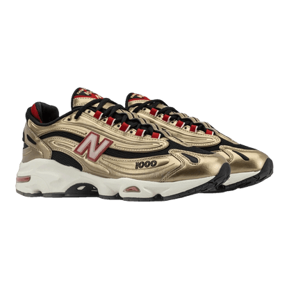 New Balance 1000 Shoe Palace Exclusive Gold Black Side M1000SPL