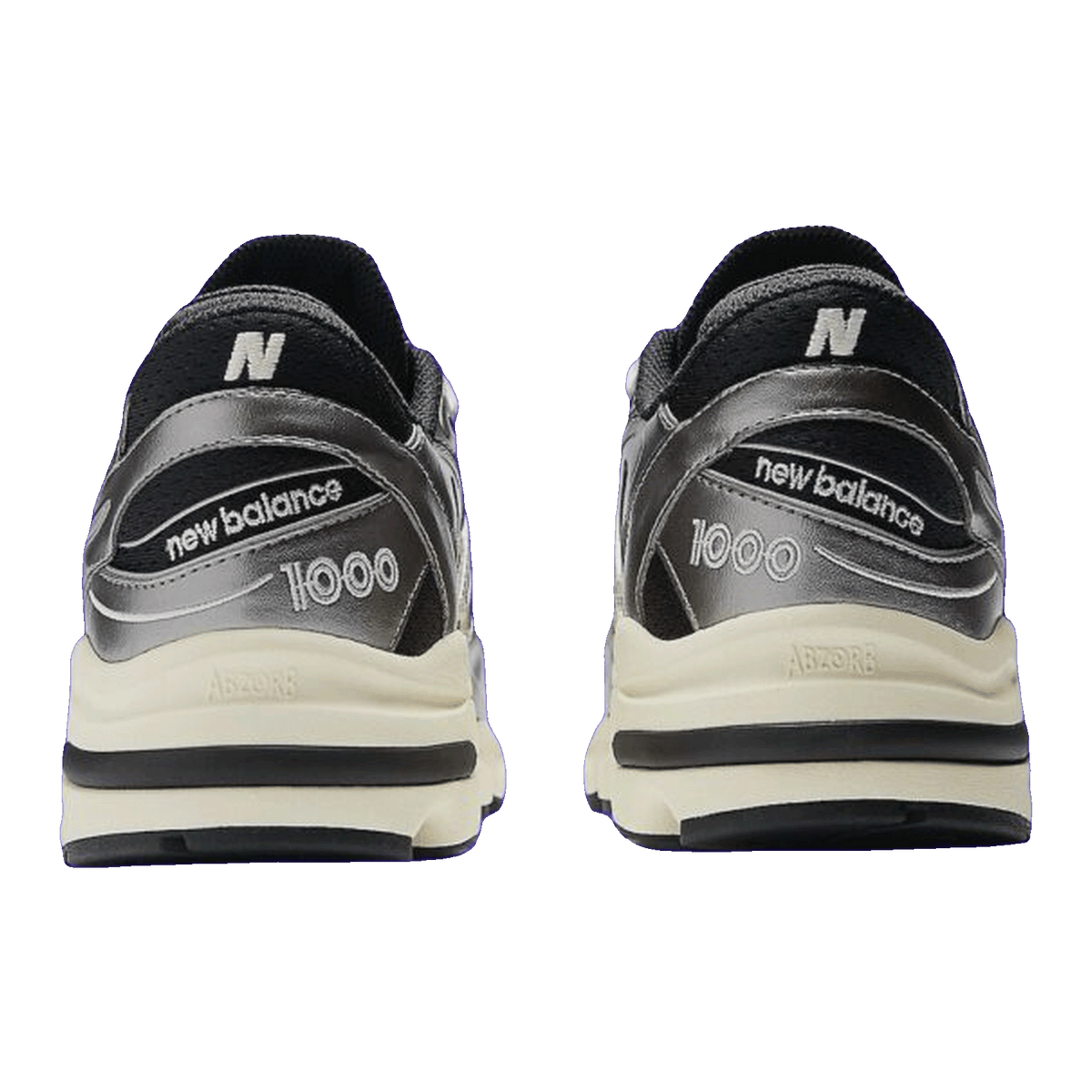 New Balance 1000 Silver Metallic Back M1000SL