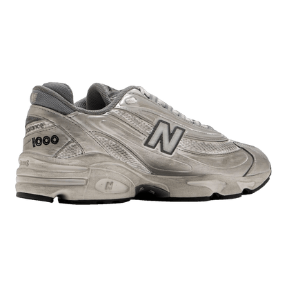 New Balance 1000 Silver Metallic Distressed Back M1000G