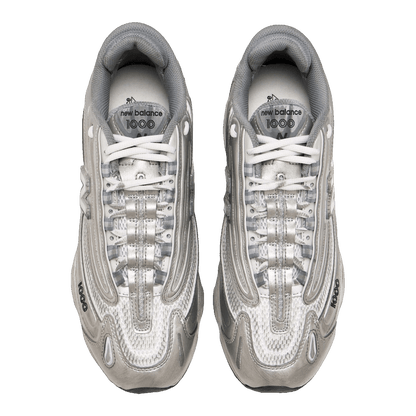 New Balance 1000 Silver Metallic Distressed Oben M1000G