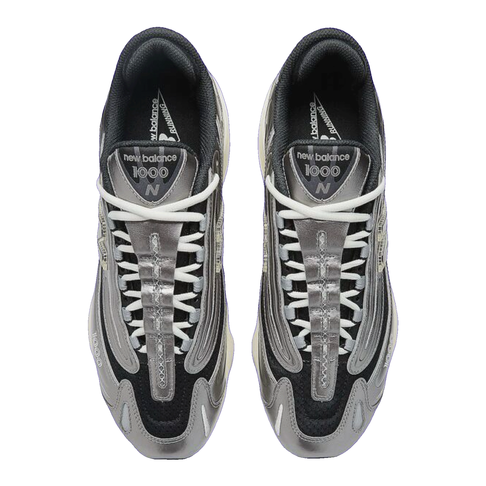 New Balance 1000 Silver Metallic Oben M1000SL