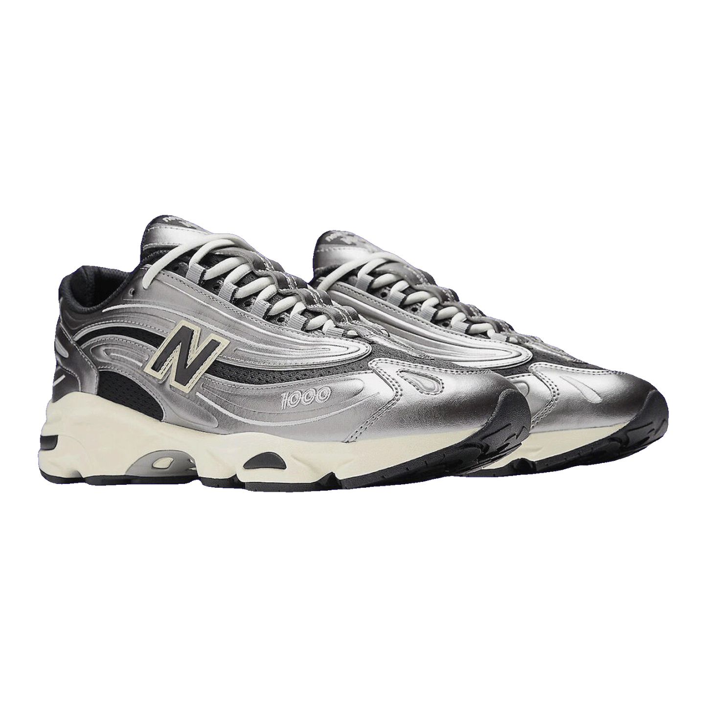 New Balance 1000 Silver Metallic Side M1000SL