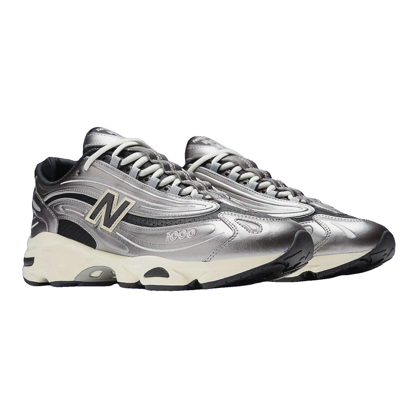 New Balance 1000 Silver Metallic Side M1000SL