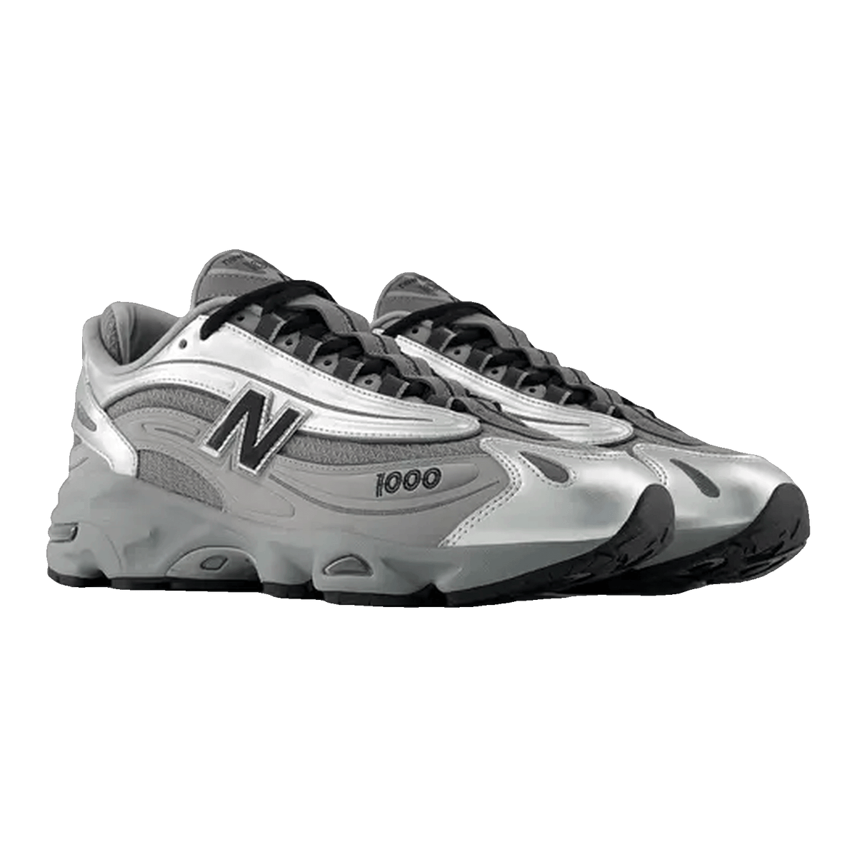 New Balance 1000 Silver Metallic Slate Grey Side U10007RF