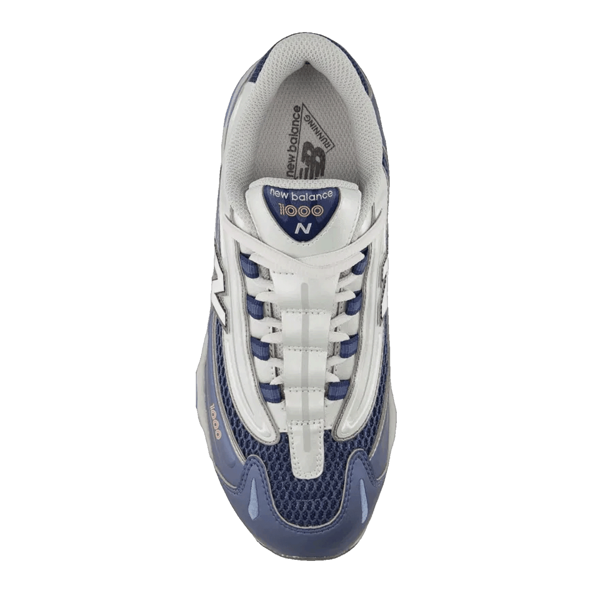 New Balance 1000 Vintage Indigo Light Silver Metallic (GS) Oben GC1000PK
