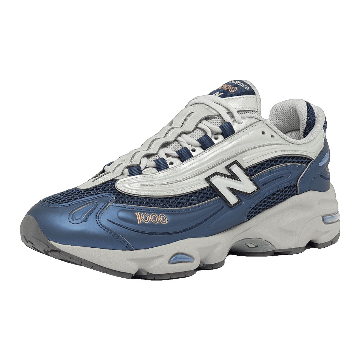 New Balance 1000 Vintage Indigo Silver Side M1000P