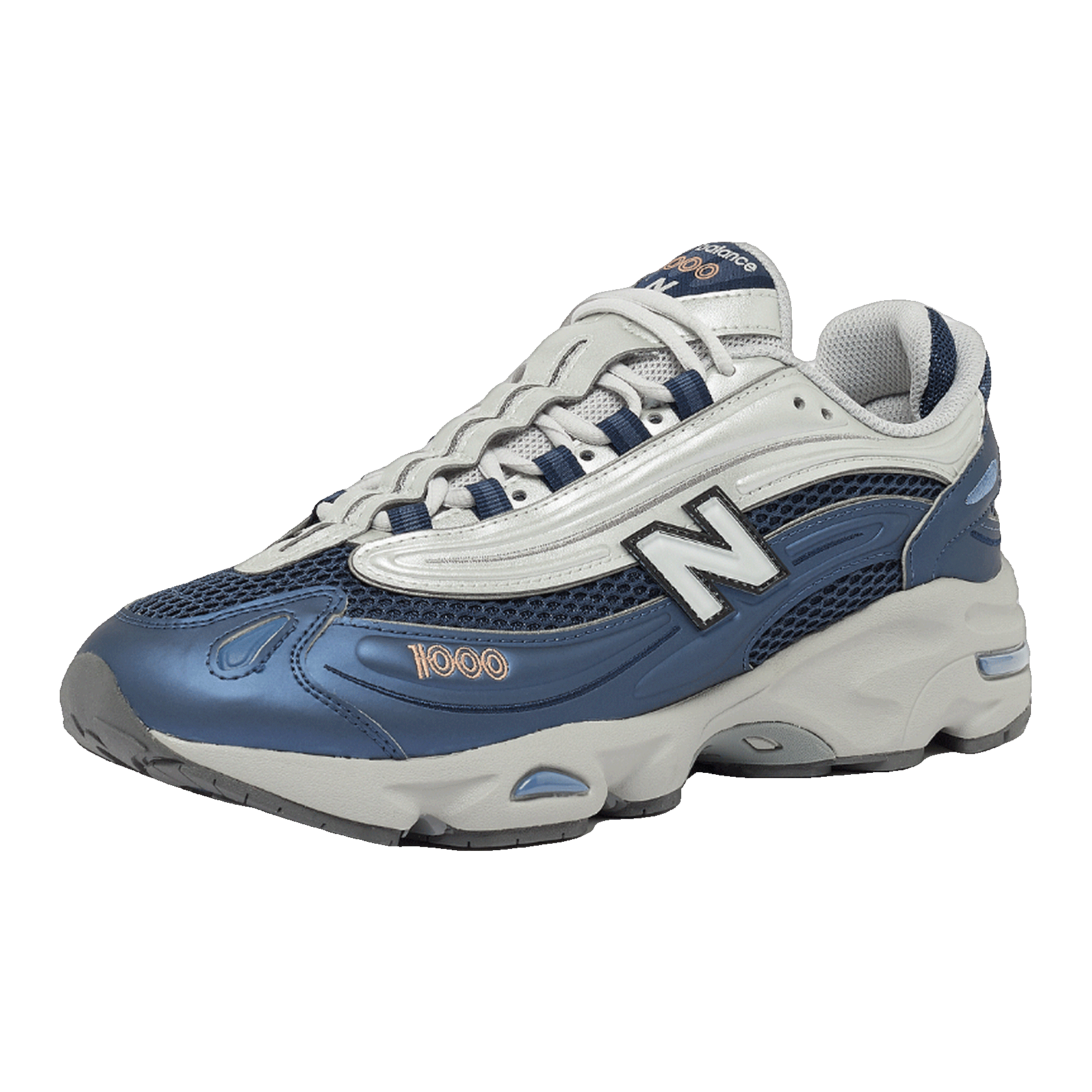New Balance 1000 Vintage Indigo Silver Side M1000P